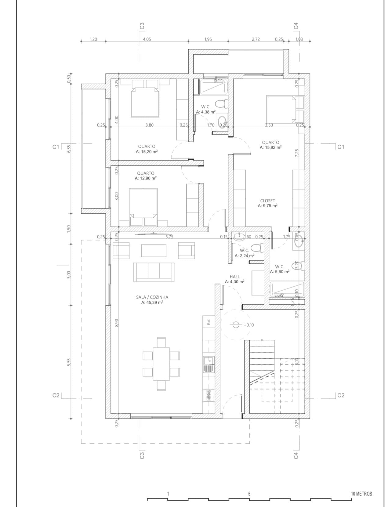 Appartement T3 à vendre à Praia, Santiago — foto 2