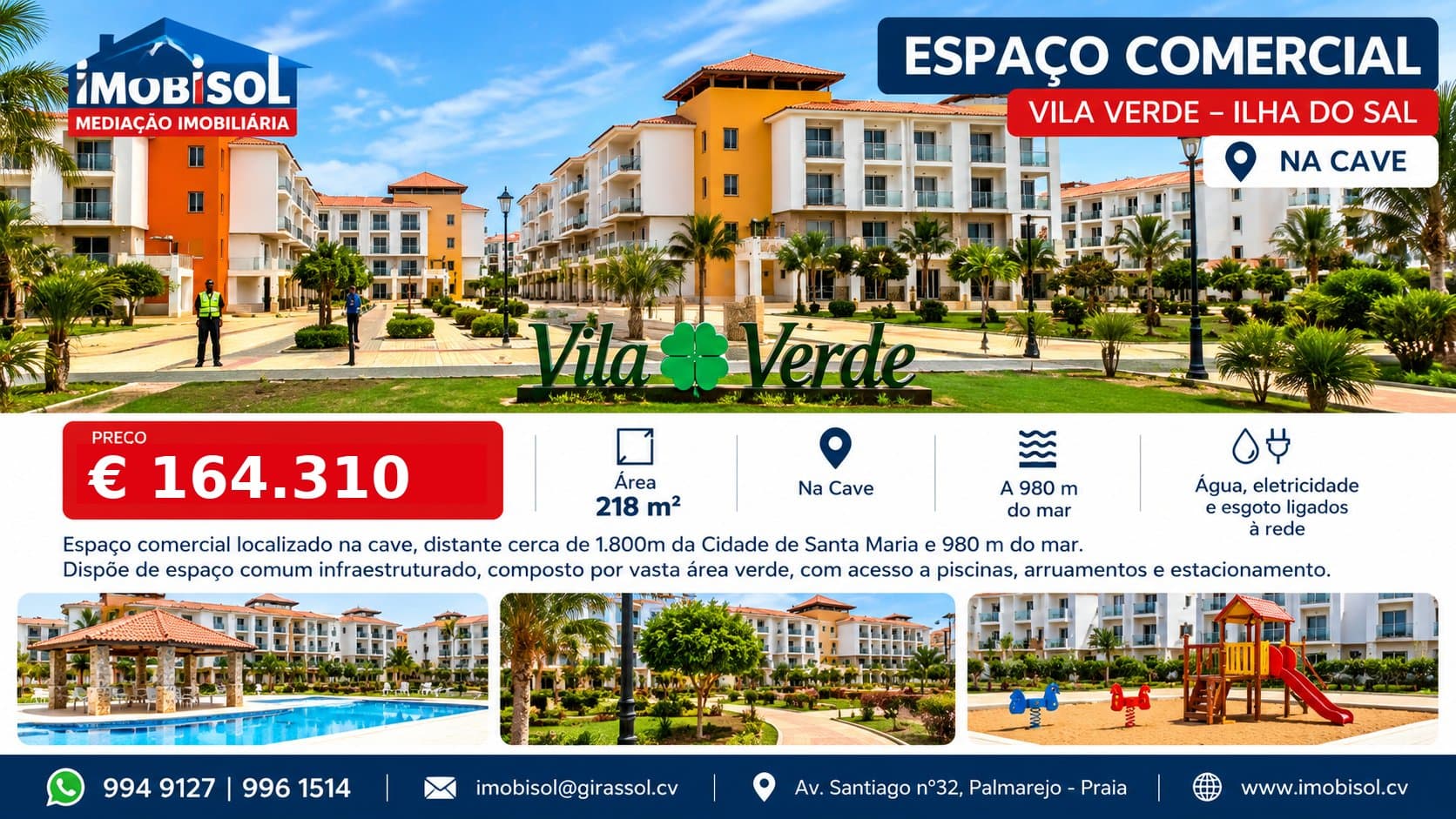 Commercial space for sale in Santa Maria, Sal